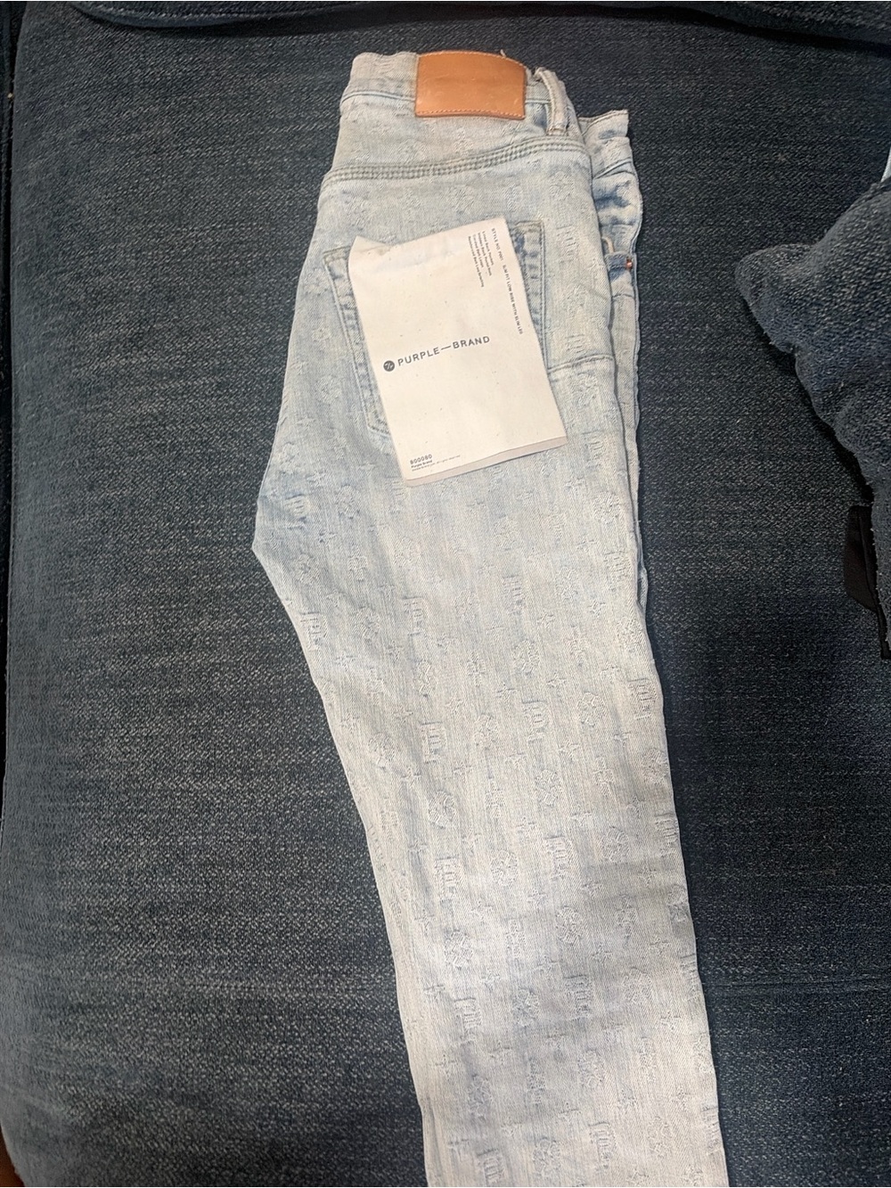 Purple Brand Light Blue Slim Straight Men’s Jeans